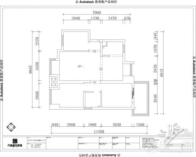 90平三室二厅简约美式小家